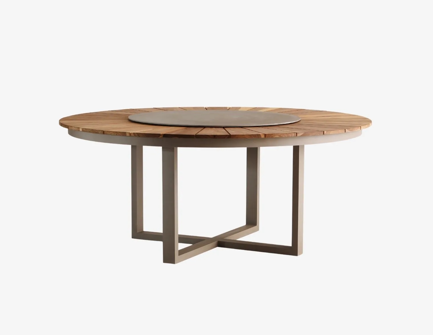 Mesa de Jantar com Tampo Giratório Quadra