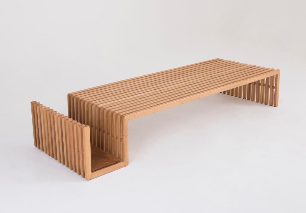 Mesa de Centro Ritmo Madeira